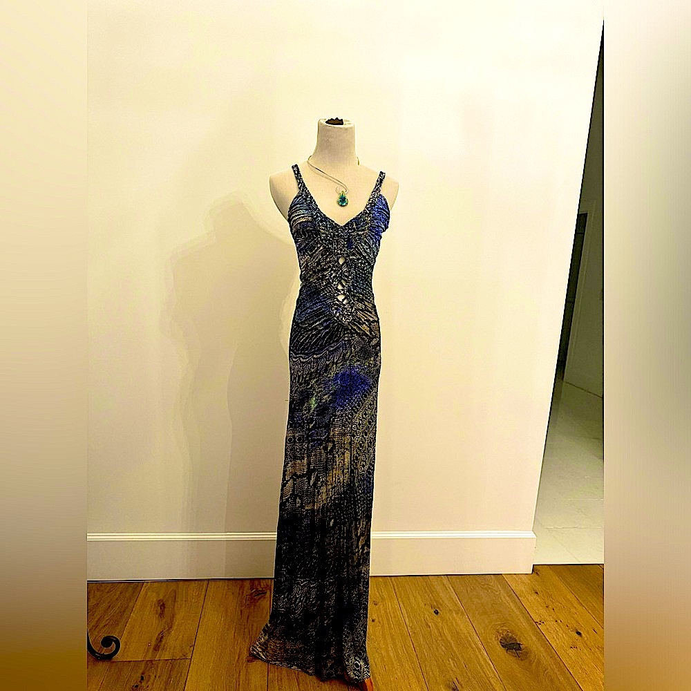Multi color sky size small maxi dress